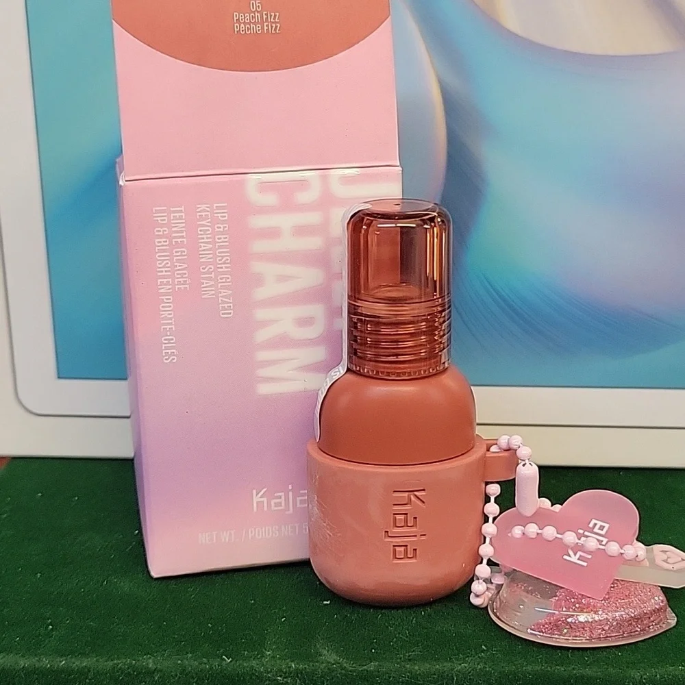 Jelly Charm Lip Tint 5g w Keyring New Sealed Tube - 05 Peach Fizz